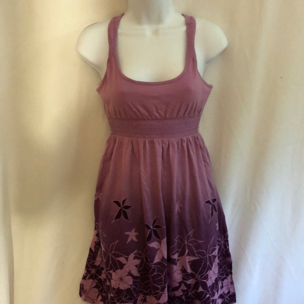 NWT So Smocked Print Summer Dress   Size S